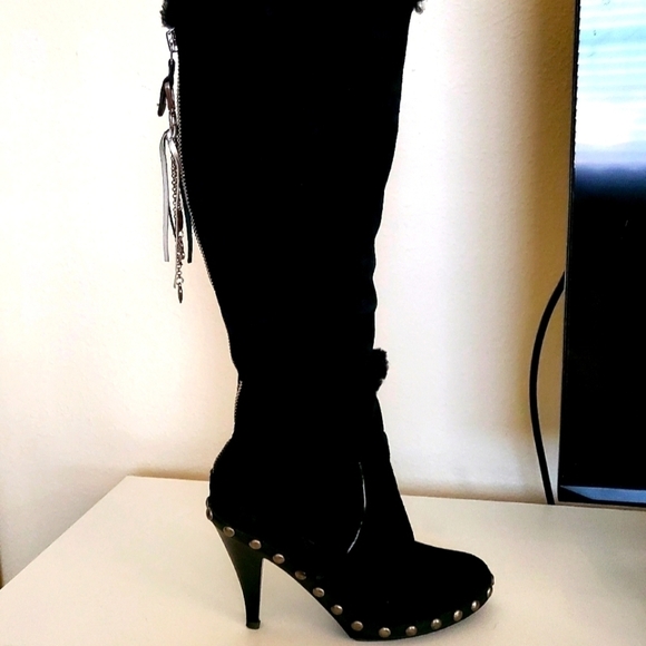 NikeLab | Knee-high Suede Boots - Picture 1 of 9